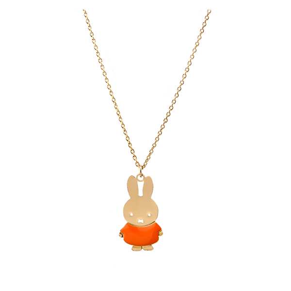 20[ƼƲ]Miffy Necklace orange_4380_TT2001T17
