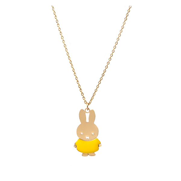 20[ƼƲ]Miffy Necklace yellow_4397_TT2002T17