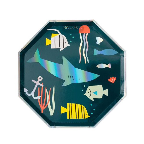 [޸޸]Under The Sea Side Plates - pack of 8_Ƽ-ME193218