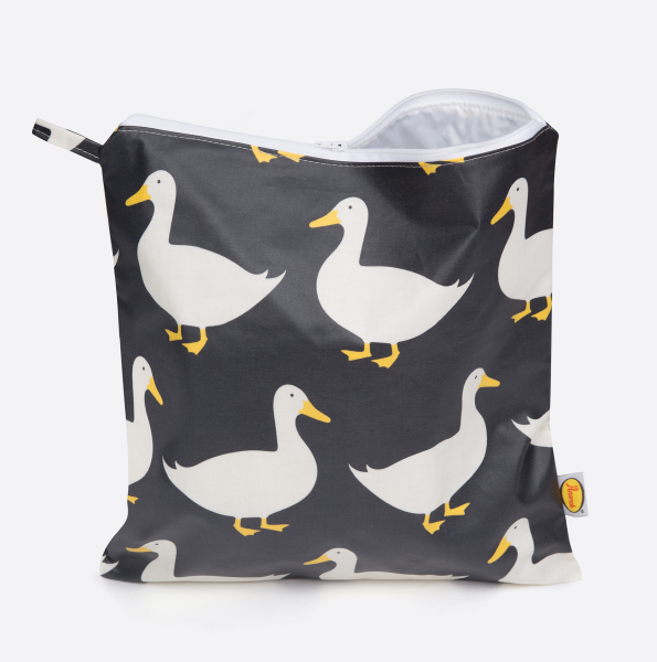 [아노락]Anorak Waddling Ducks Large Toiletry Bag (Slate Grey)