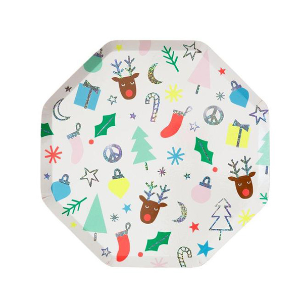 [޸޸]Festive Fun Side Plates(8Ʈ)_Ƽ-ME198655