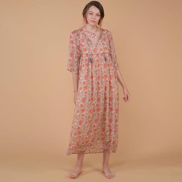 Gali ũ 巹 dress Multi Flowers-LMB2AOPF783_MFW_LMW-S19-D0194-10