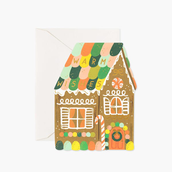 []Gingerbread House Card_GCX045