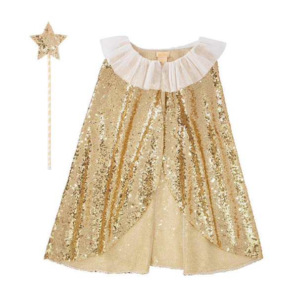 [޸޸]Gold Sparkle Cape_Ƽٹ̱-ME209008