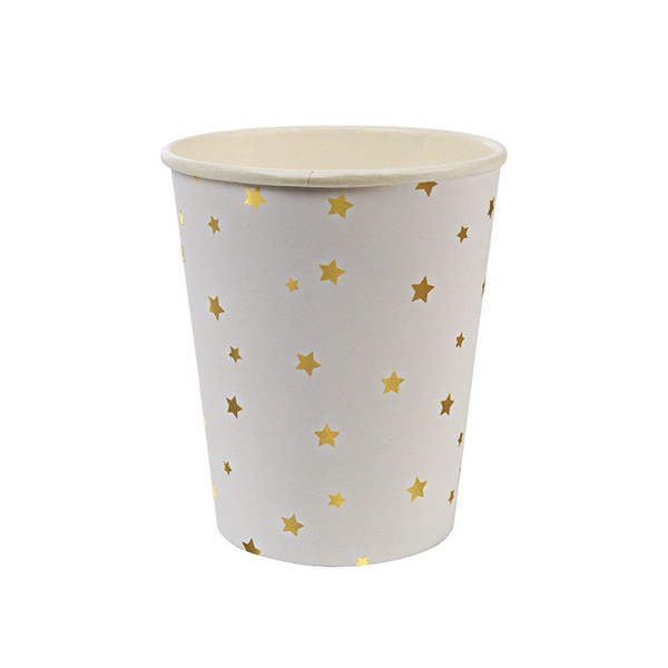 [메리메리]Gold Star Confetti Cups(8개세트)_파티컵-ME124354