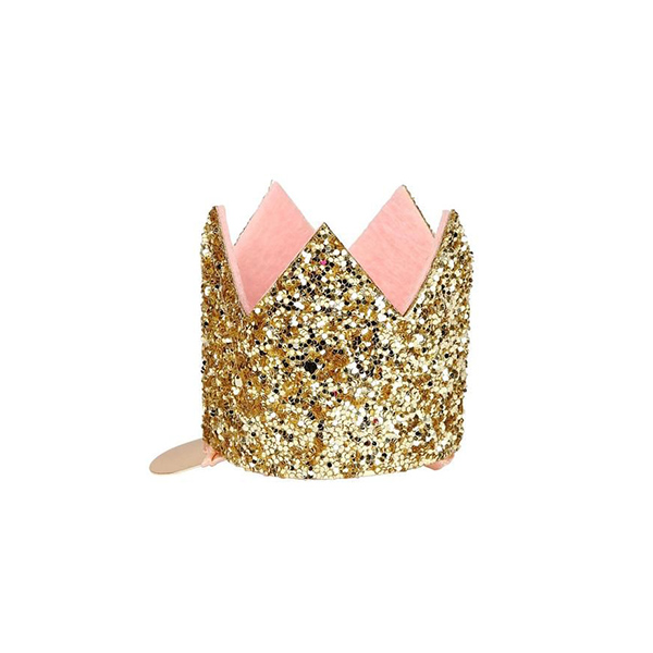 [메리메리]Mini Glittered Crown Hair Clip_ME171865