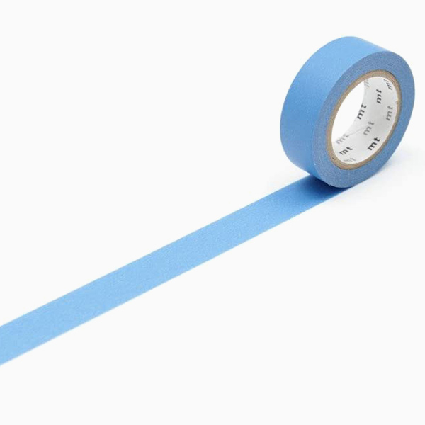 [Ƽ]MT Masking Tape Basic Blue_MT01P183