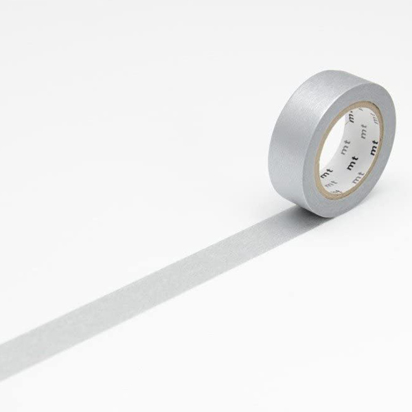 [Ƽ]MT Masking Tape Basic Silve_MT01P206