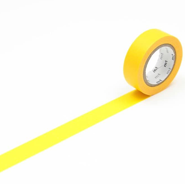 [Ƽ]MT Masking Tape Basic Yellow_MT01P184