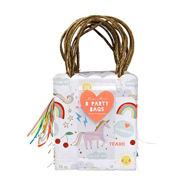 [޸޸]Rainbow & Unicorn Party Bags_ ̰-ME3266