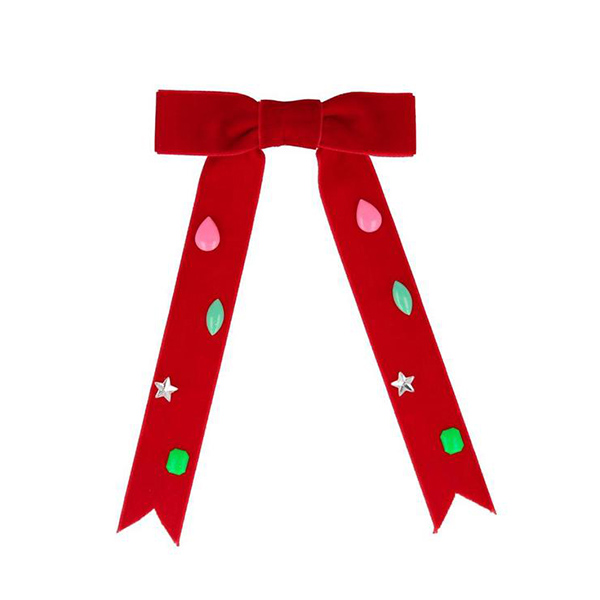 [޸޸]Red Bow Hair Clip_Ŭ-ME199293