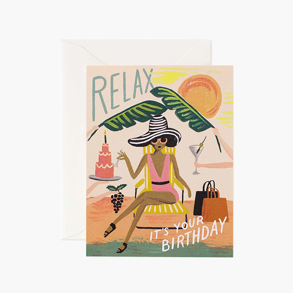 [라이플 페이퍼]RELAX BIRTHDAY CARD_RPSS2102