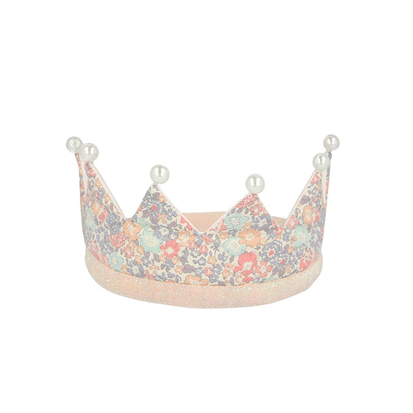 [메리메리]Floral & Pearl Party Crown_파티왕관-ME201805