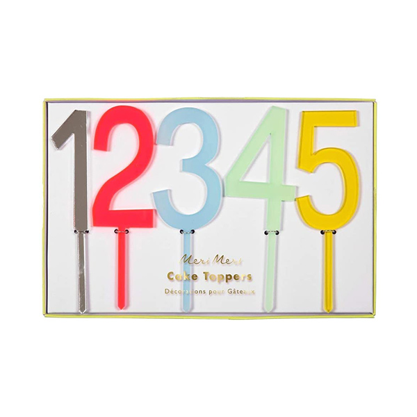 1205 RE[޸޸]Multi Colored Number Cake Topper_(20Ʈ)_ũ-ME1019RV