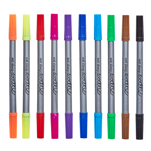 [սε]doodle wash-out pen set: classic colours  ƿ к긯 