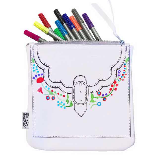 [잇슬립두들]doodle accessory pouch - colour & design 컬러아트 가방