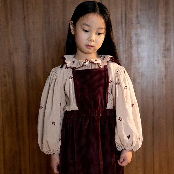 0901_0.46[]Olivia blouse Dawn rose-BO21KABLO0002DRO