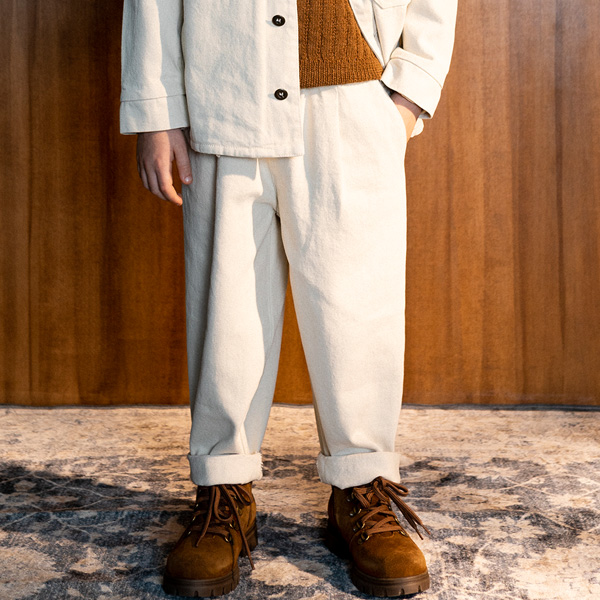 0901_0.46[]Paul trouser Natural raw denim-BO21KAPAN0025NRD