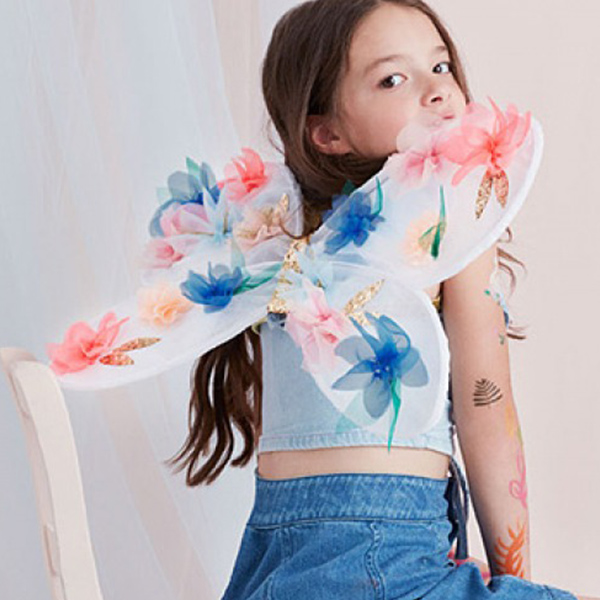 C10 [޸޸]Organza Flower Wings & Wand_ڽƬ-ME215461