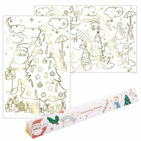 [޸޸]Christmas Colouring Posters(2Ʈ)_Ƽٹ̱-ME210097