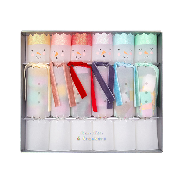 [޸޸]Rainbow Snowmen Small Crackers(6Ʈ)_ƼũĿ-ME196422