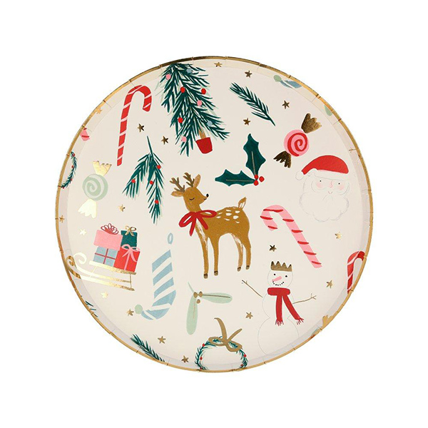 [޸޸]Festive Motif Side Plates(8Ʈ)_Ƽ-ME209557
