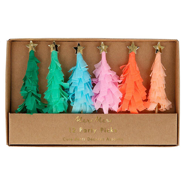 [޸޸]Rainbow Fringed Tree Party Picks(12Ʈ)_Ƽٹ̱-ME217864