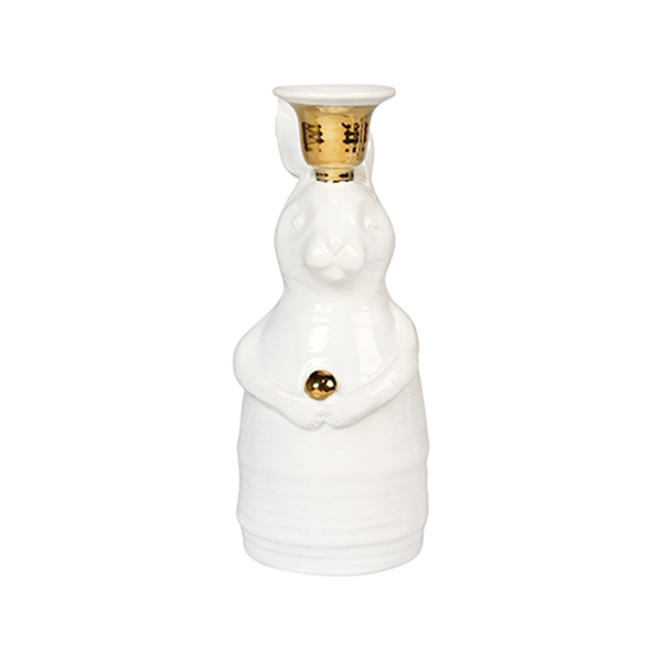 [Ŭ]Ŭ ĵȦ_Anouk candle holder rabbit-KL21ALCAN0004WHG