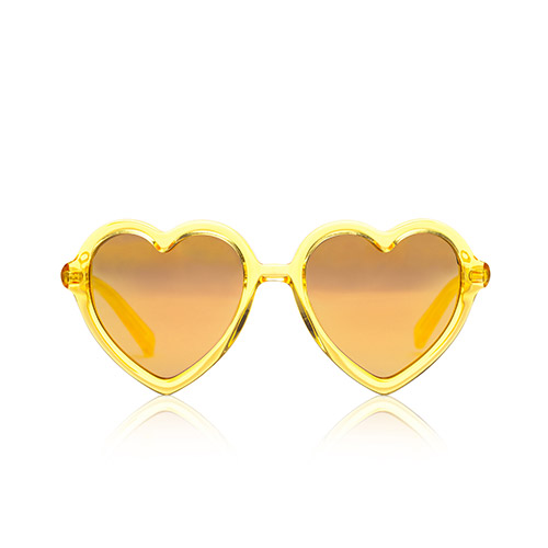 [썬앤도터스]LOLA Yellow Jelly Mirror Sunglasses-SD00KNSUN4516YJM