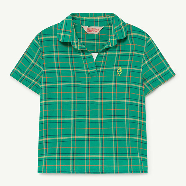 [Ÿ]Green Logo Kangaroo -TA22KSSHR2073GLO