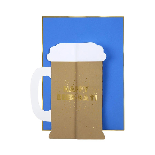 [޸޸] Happy Beerday Honeycomb Card_ME173215