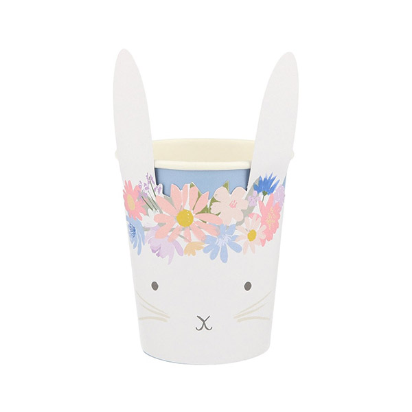 [메리메리]Spring Floral Bunny Cups(8개세트)_파티컵-ME218773