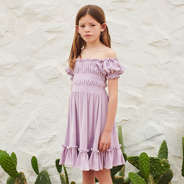 []Terry Smocked 巹-LI22KSDRE0018LVD