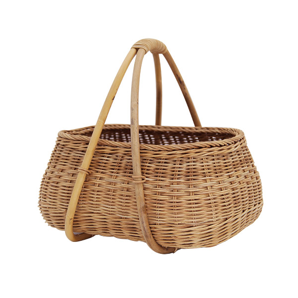 [ø]Mosey Rattan Basket  ź ٽ-OL00LNBSK0008NAT