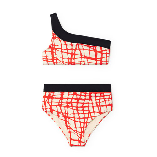 SS22[리틀크레이티브팩토리]Mod Bikini (black, red)_비키니