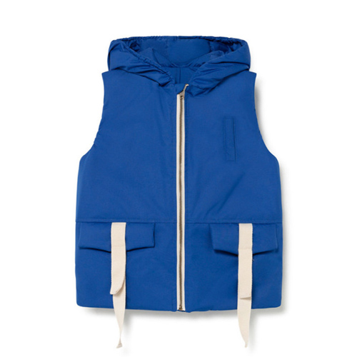 AW21[ƲũƼ丮]Quilted Street WaistCoat blue_Ʈ 