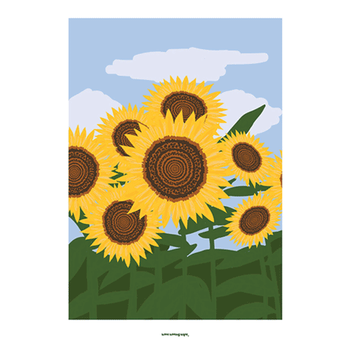 [Ƽ̺]ī&ö Sky&Sunflower 