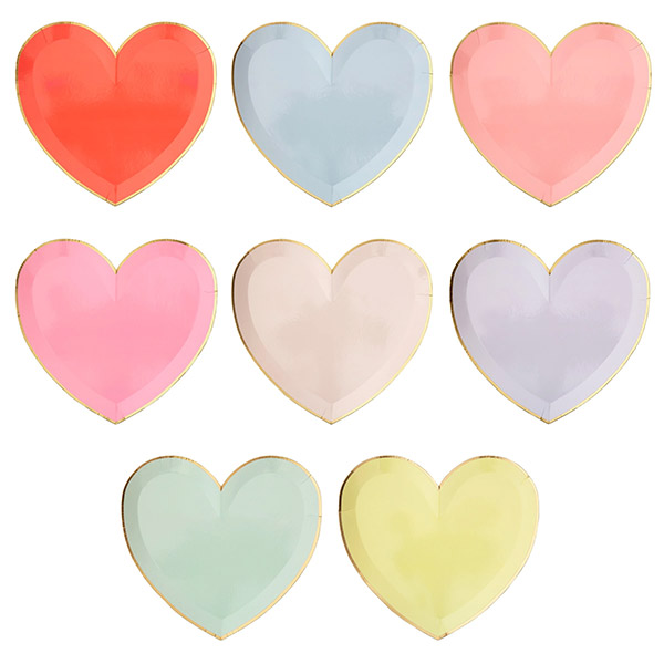 1205 RE[޸޸]Party Palette Heart Large Plates(8Ʈ)_Ƽ-ME185212