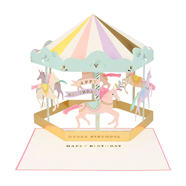 23RE[޸޸]Carousel Stand-Up Card-ME201980