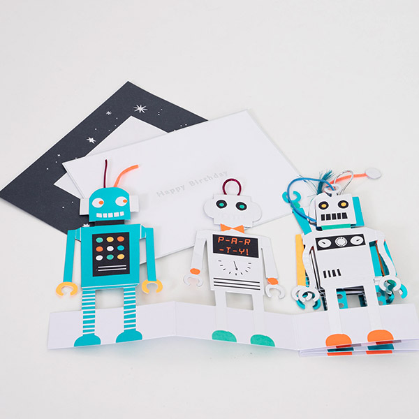 [메리메리]Robot Concertina Card-ME223524