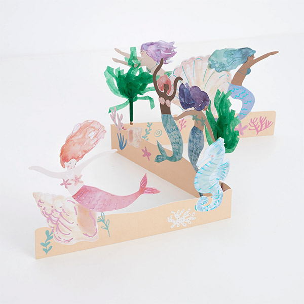 [޸޸]Mermaid Concertina Card-ME223551