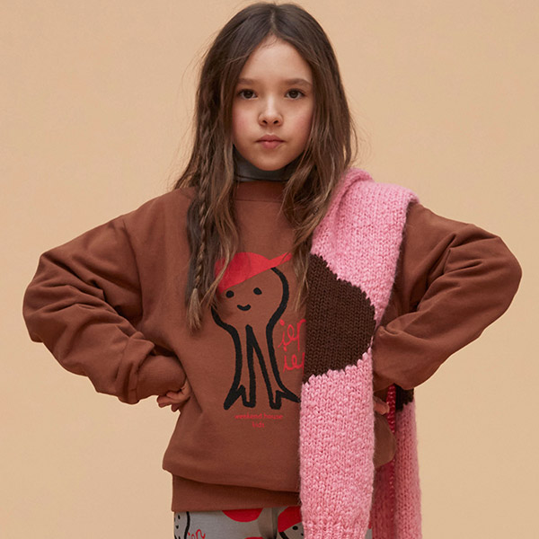 40[˵Ͽ콺Ű]Iep Iep sweatshirt -WH22KASST0572BRW