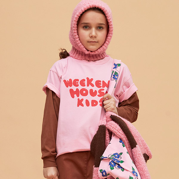40[˵Ͽ콺Ű]Logo t-shirt Ƽ-WH22KATSH0582PNK