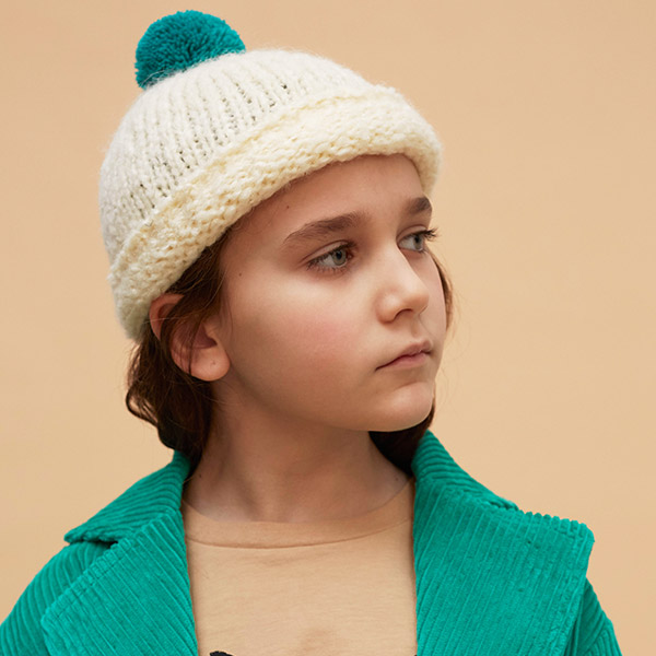 40[˵Ͽ콺Ű]Cream wool hat -WH22KAHAT0540CRM