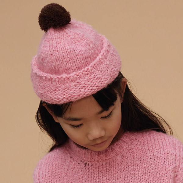 [위켄드하우스 1차] Pink wool hat 모자-WH22KAHAT0541PNK