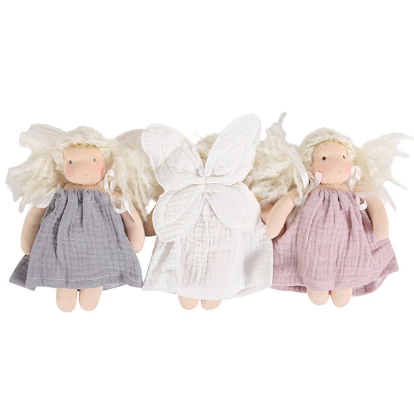 [포엠스포버터컵] Mini Fairy Doll_인형 3종택1(18cm) -PB00KNDOL0011LWH
