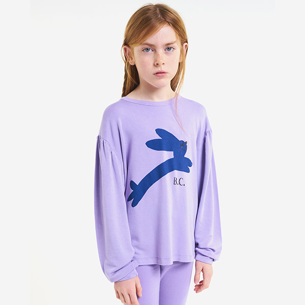 [보보쇼즈]JuMping Hare 프린트 티셔츠-BB22KATSHC026550