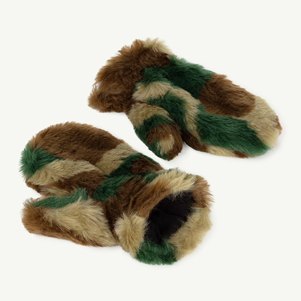 50[Ÿ]Green Fur Kids 尩-TA22KAGLO0038GRN
