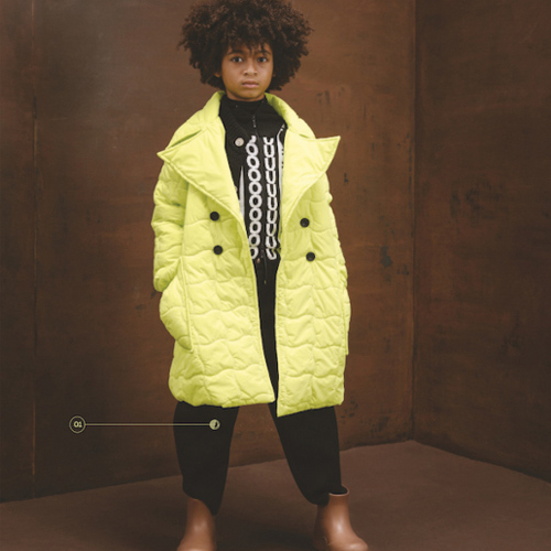 AW22[ƲũƼ丮]Silhouette Straight Coat Ʈ_ο