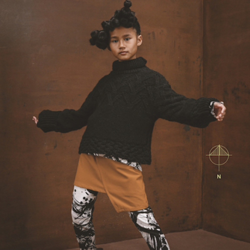 AW22[ƲũƼ丮]Tricot Zig-Zag Turtleneck Sweater Ʈ 
